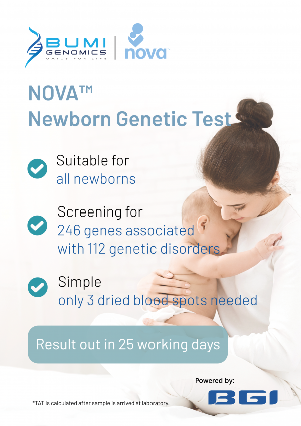 NOVA™ NEWBORN GENETIC TEST – Bumi Genomics